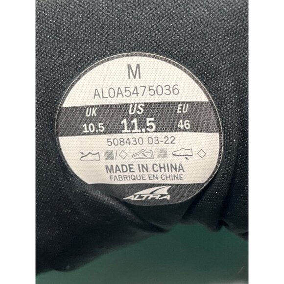 Altra Mens Provision 6 Running Shoes Sneaker Light Blue Black Size 11.5 / EU 46 - Picture 7 of 9